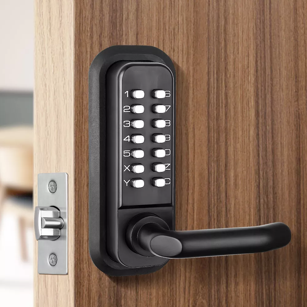 Waterproof Zinc Alloy Mechanical Keypad Keyless Entry Door Lock