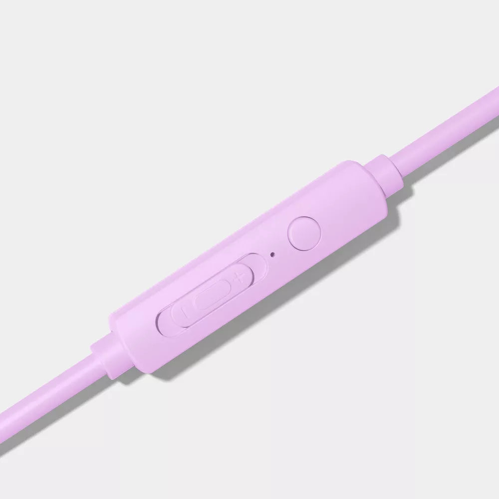Lightweight Wired Over-ear Headphones with Built-in Microphone
